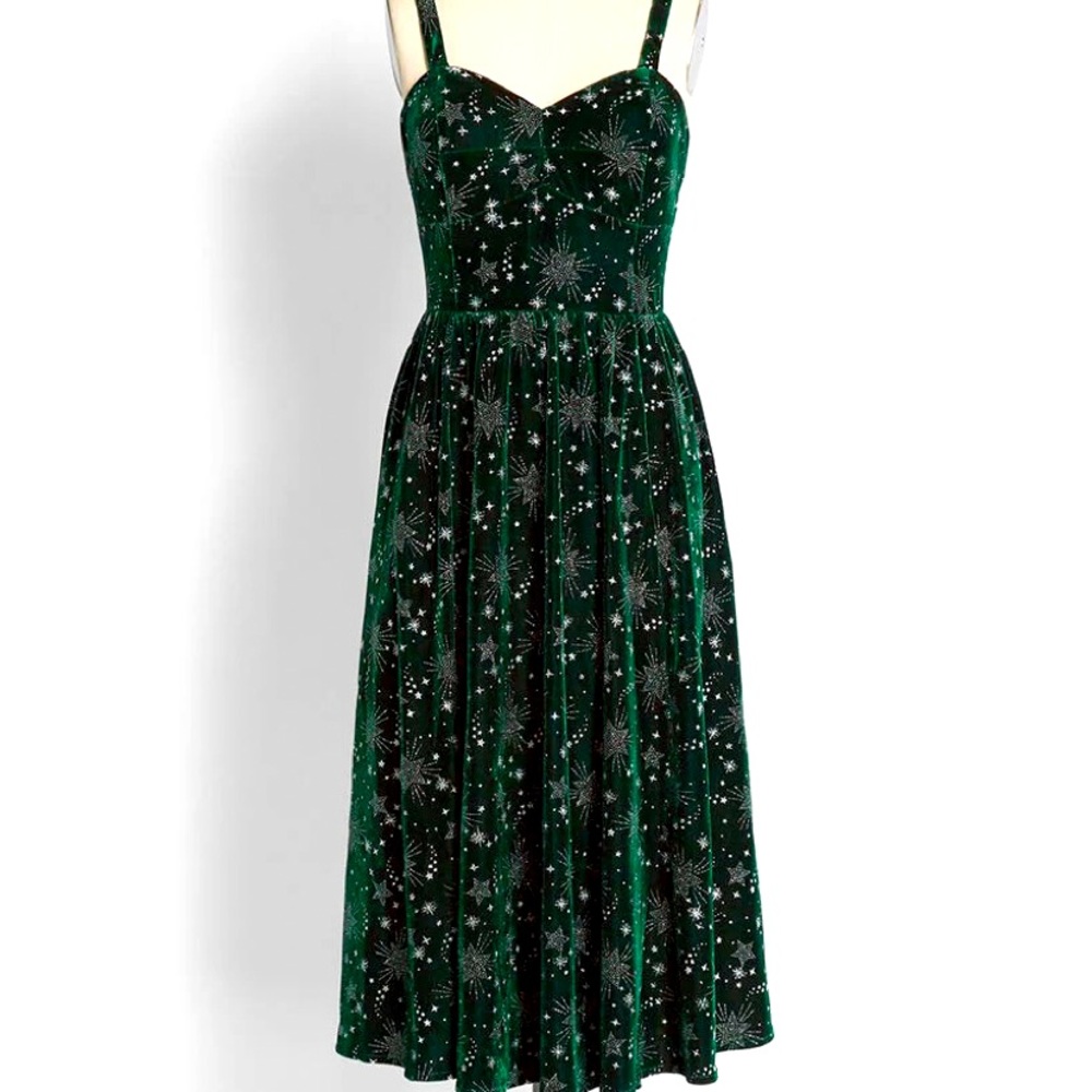 NWT ModCloth When the Stars A-Line Dress